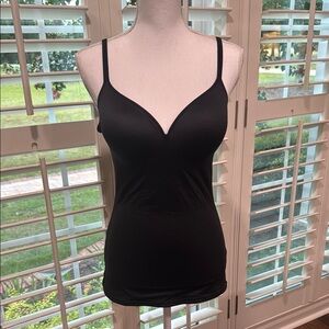 Maiden form Black Spaghetti adjustable Strap Camisole
